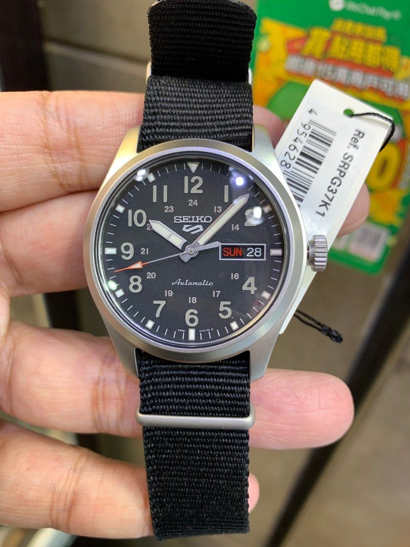 SEIKO 5 SPORTS AUTOMATIC SPORT WATCH CAL.4R36 JAPAN MOVEMENT