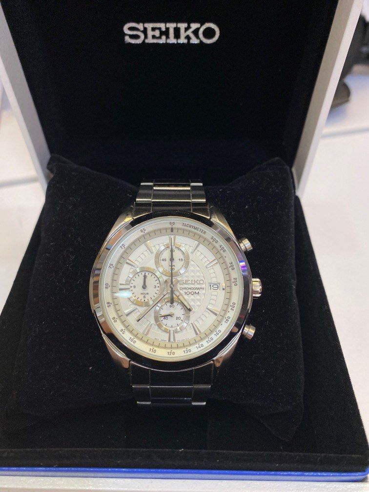 Seiko Quartz Chronograph SSB173P1 Men s Watch