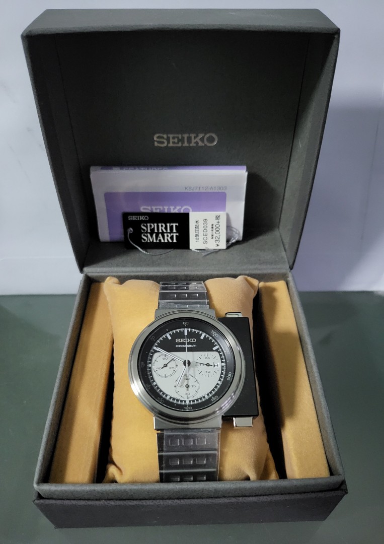 Seiko Spirit Giugiaro Chronograph SCED039, Men's Fashion, Watches &  Accessories, Watches on Carousell