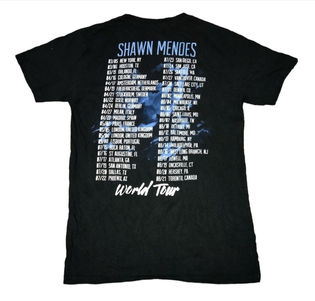 Shawn mendes tour, Men's Fashion, Tops & Sets, Tshirts & Polo Shirts on