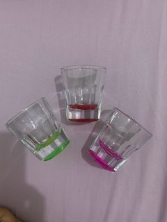 Shot Glass (Green,Pink,Red)