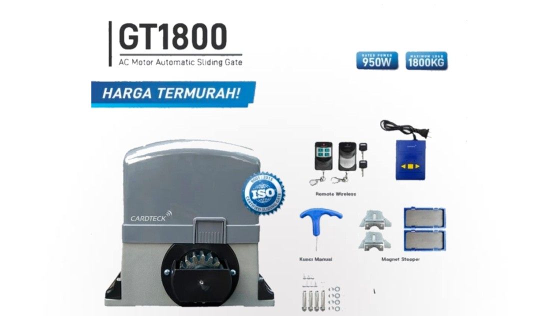 Sliding Gate Otomatis 1800kg Untuk Pagar Otomatis, Barang Yang Dicari