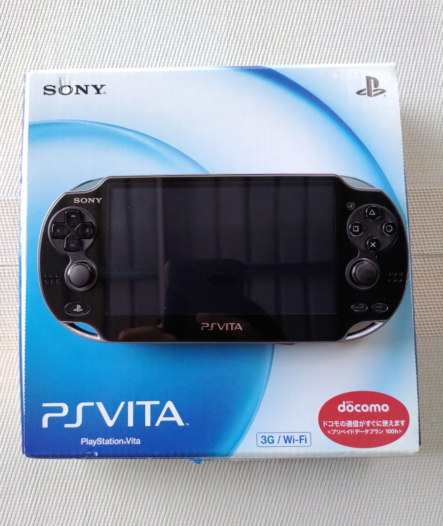 Sony Playstation Vita 1000 Black Box Set, Video Gaming, Video Game