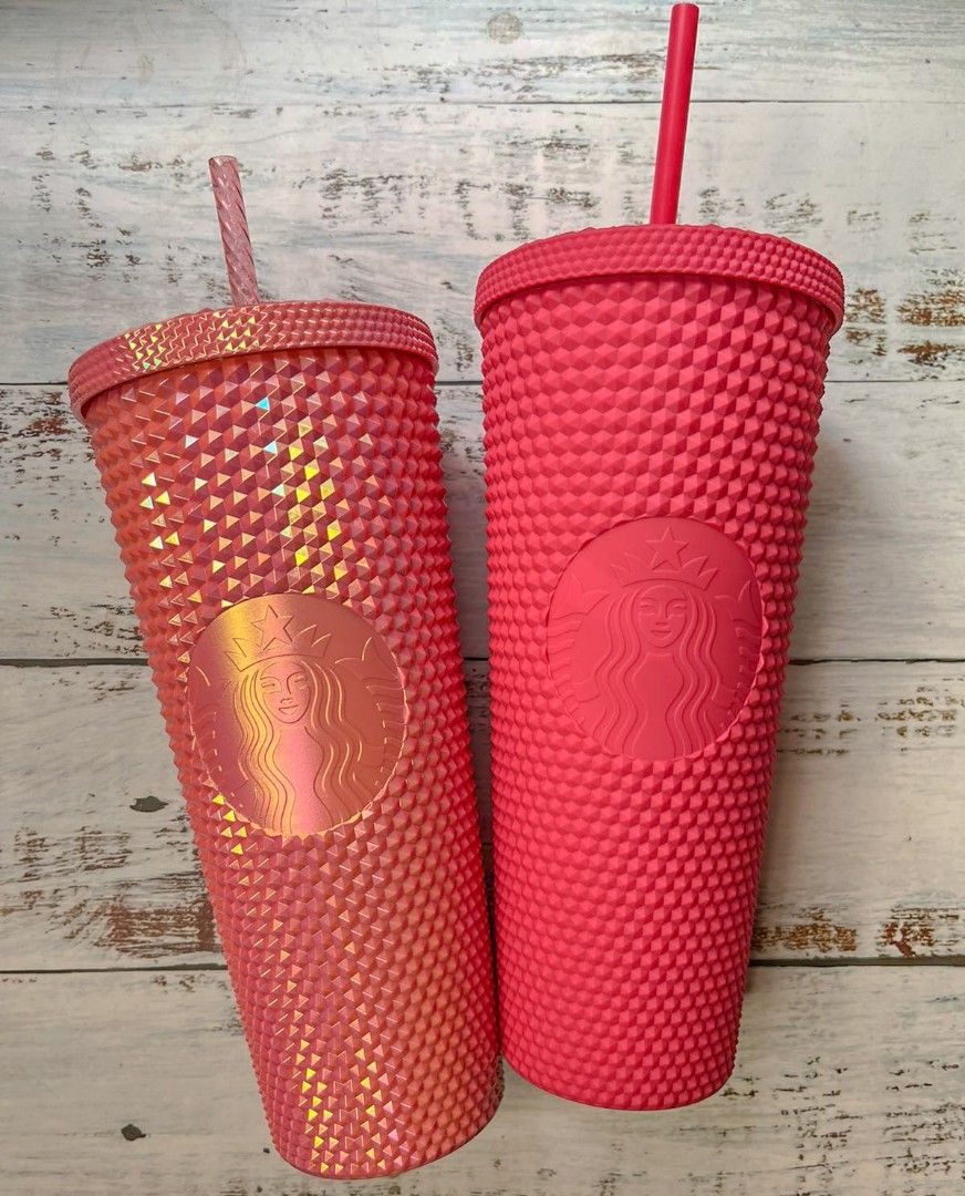 Starbucks Venti Studded Bling Cold Cup on Carousell