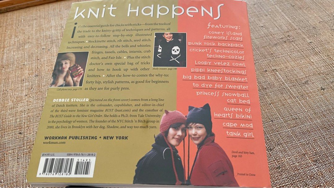 Stitch N Bitch knitting book (Category: Storybooks) located in Taguig. Submitted by francisco_7 (Listing ID 1215946369, Image 3). Description: .