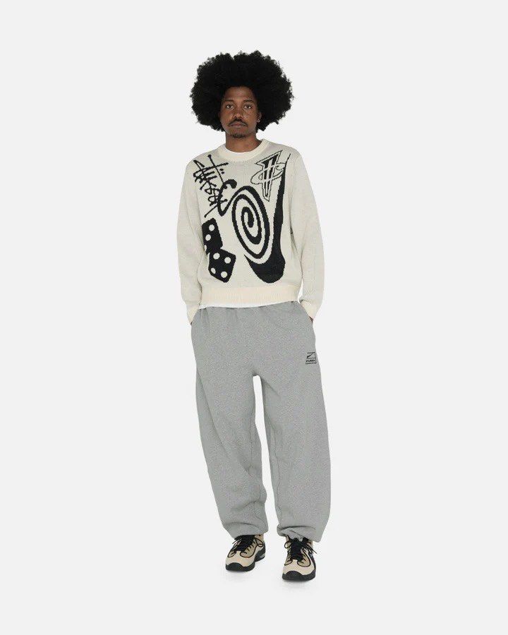 STUSSY x NIKE ICON KNIT SWEATER 聯名毛衣, 他的時尚, 上身及套裝, T