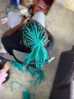 Stylo box braid for men