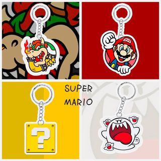 SUPER MARIO KEYCHAIN ACRYLIC / SUPER MARIO KEYCHAIN GIFTS 🎁