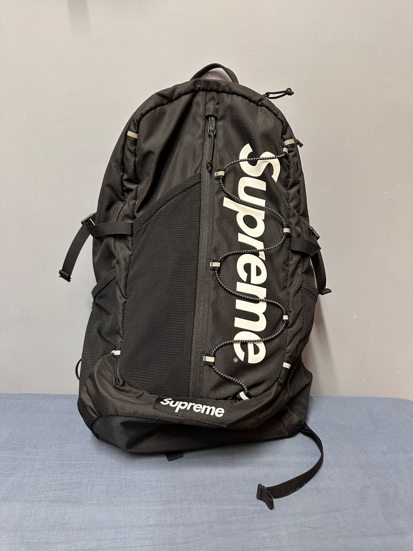 Supreme Backpack SS17 Black, 名牌, 手袋及銀包- Carousell
