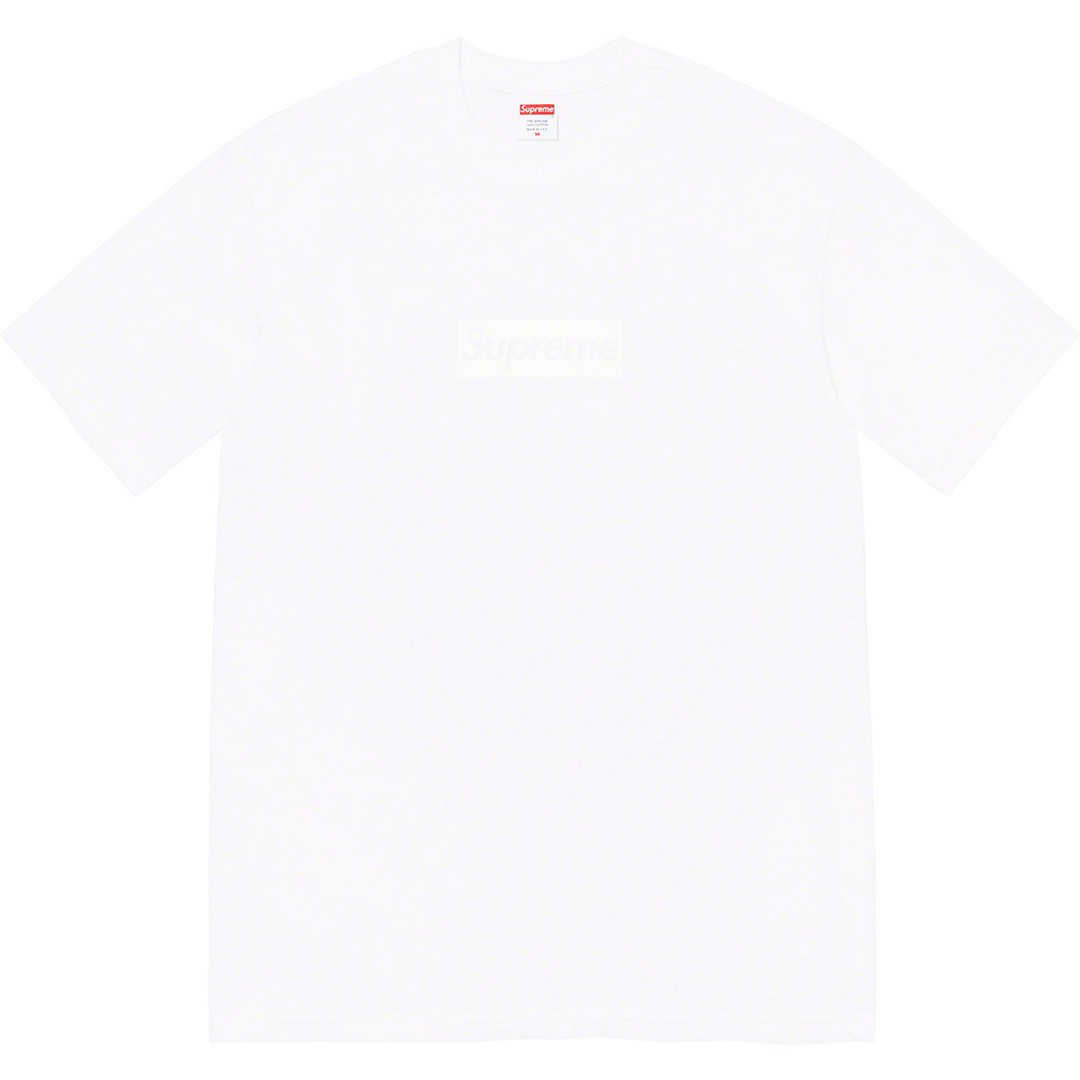 Supreme 23ss Tonal Box Logo Tee 白 Sサイズ Tシャツ | red-village.com