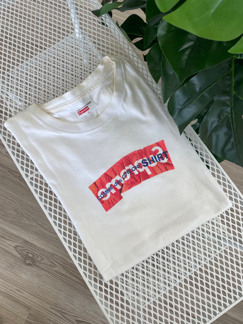 SUPREME X CDG BOGO Men s Fashion Tops Sets Tshirts Polo
