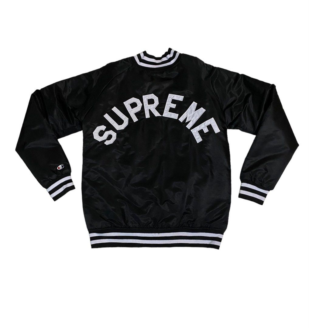 Supreme x champion sales satin jacket