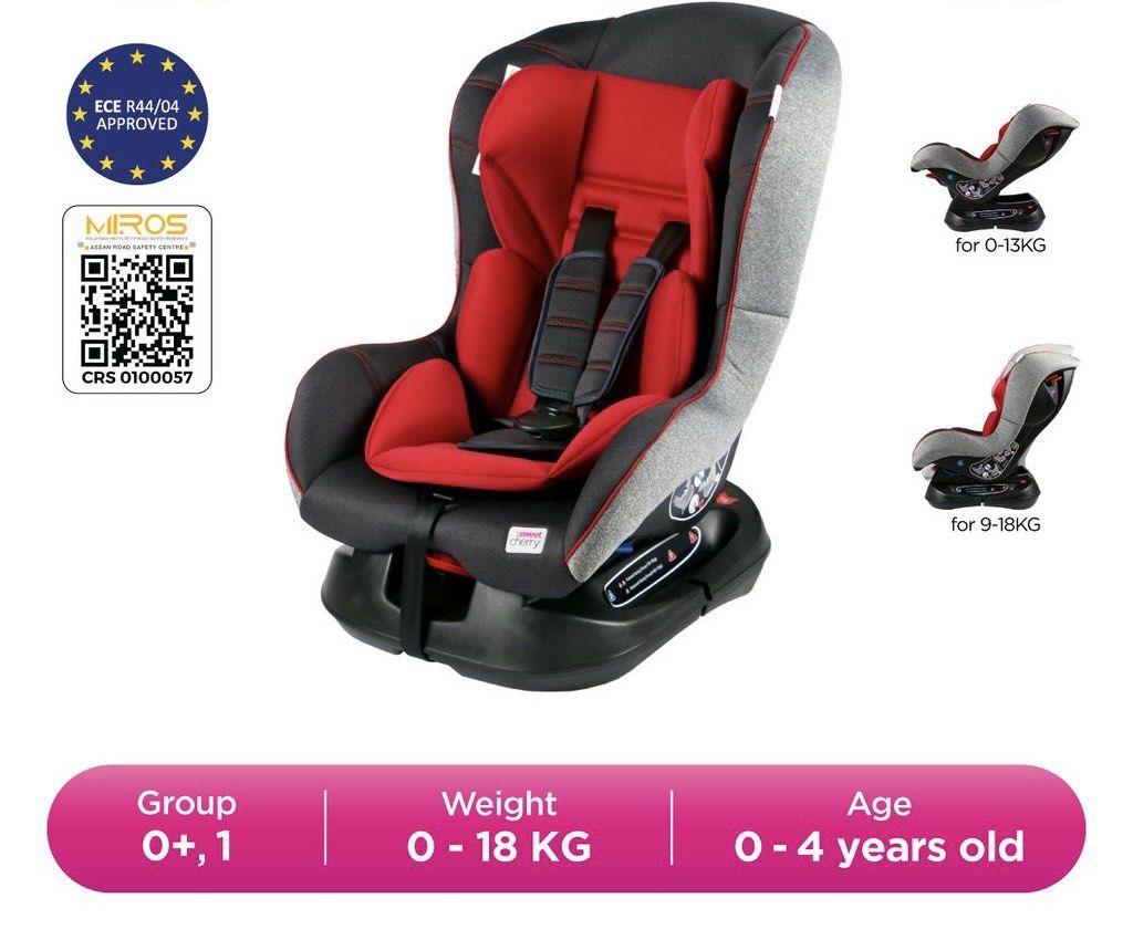 Sweet cherry pliko car seat new arrivals