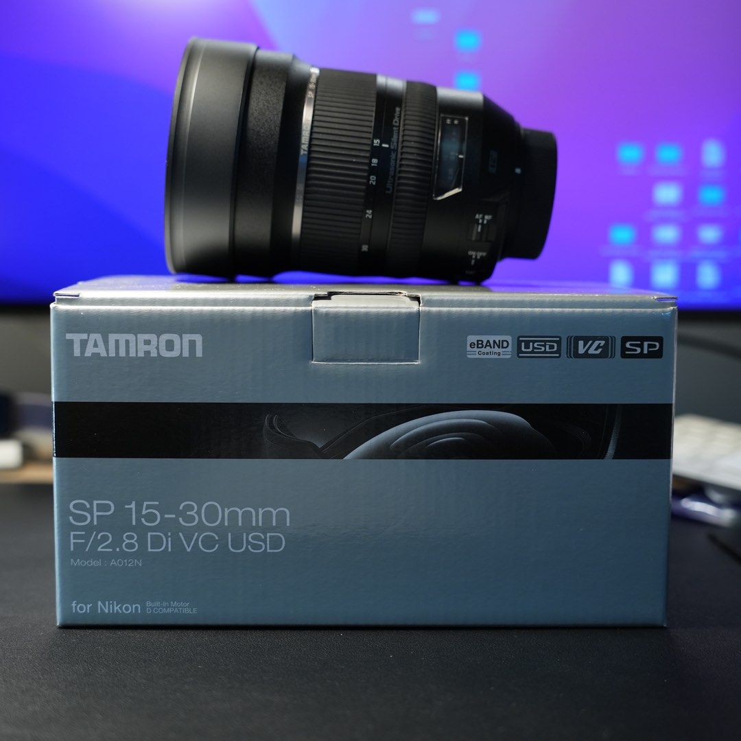 Tamron SP 15-30mm F2.8 DI VC USD nikon F, 攝影器材, 鏡頭及裝備