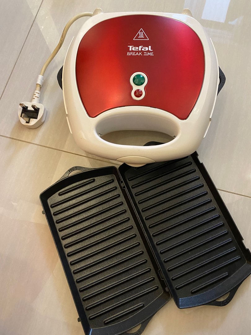 Tefal Break Time Sandwich Waffle Maker, Furniture & Home Living ...