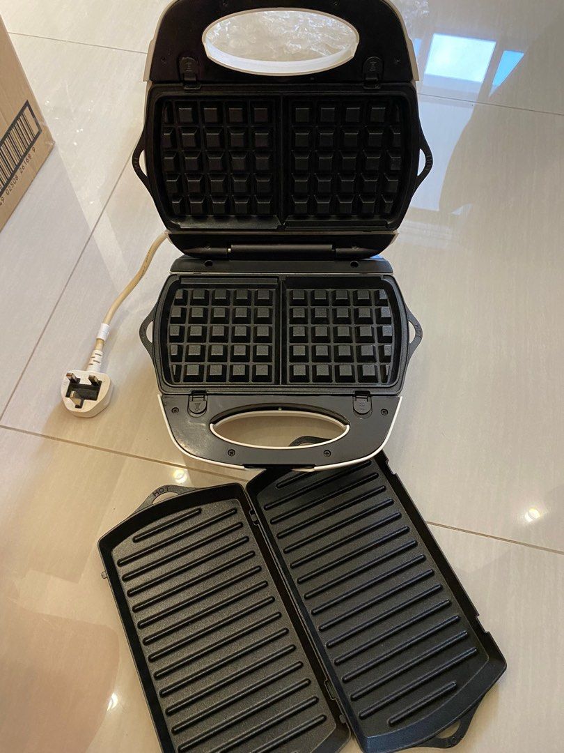Tefal Break Time Sandwich Waffle Maker, Furniture & Home Living ...