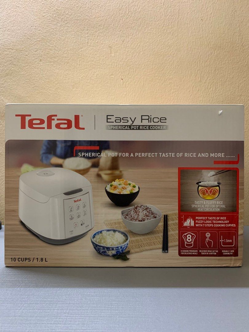 TEFAL EASY RICE SPHERICAL POT RICE COOKER, TV & Home Appliances