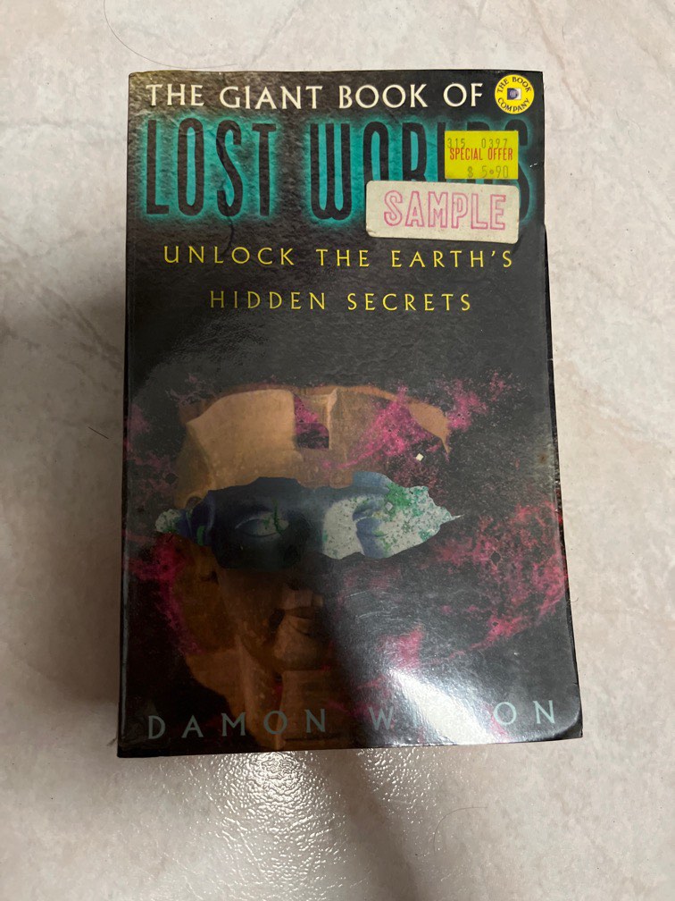 The Giant Book of Lost Worlds by Damon Wilson, Hobbies & Toys, Books