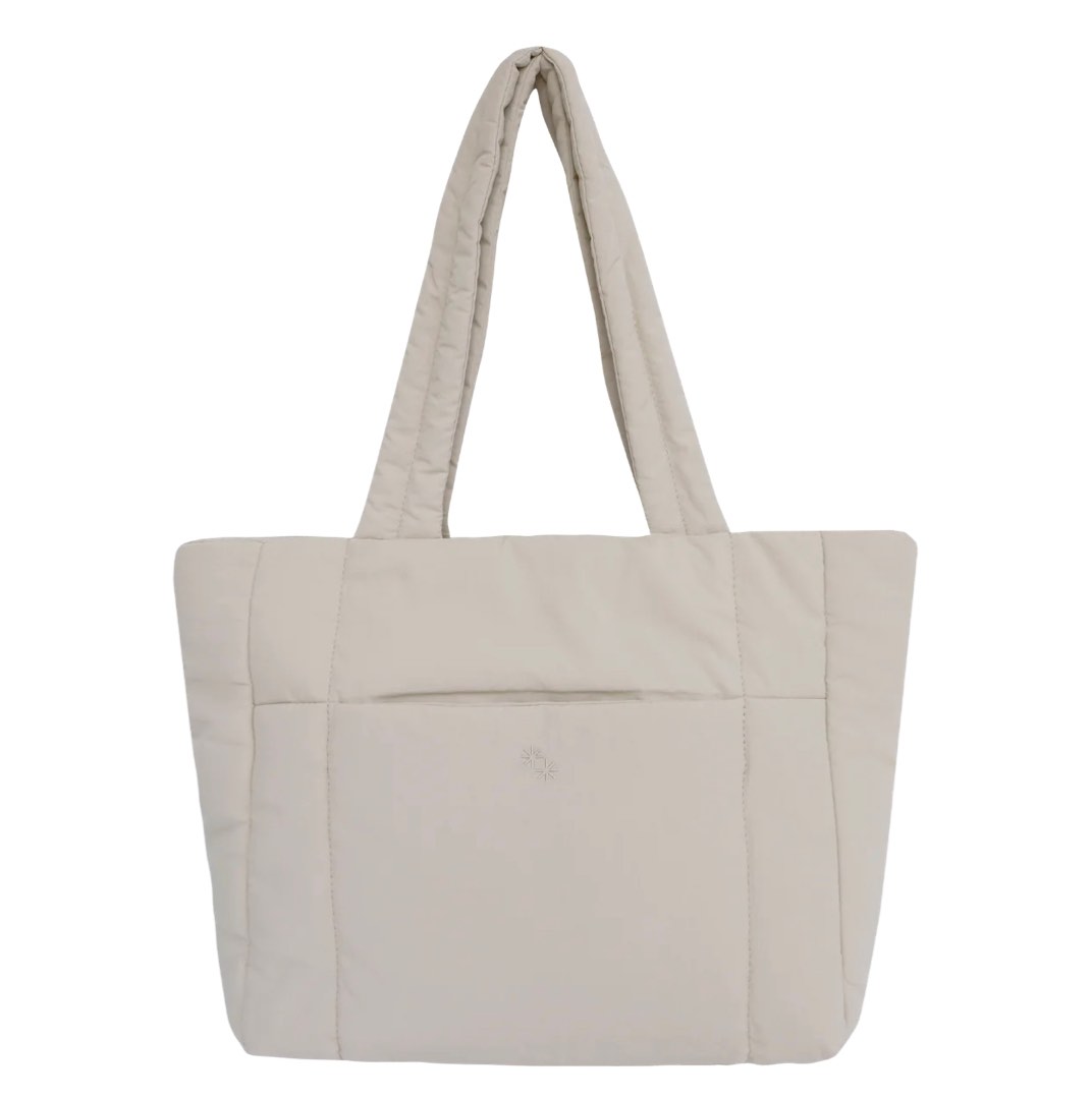 The Paper Bunny Puffer Shopper (Oyster), Women's Fashion, Bags ...
