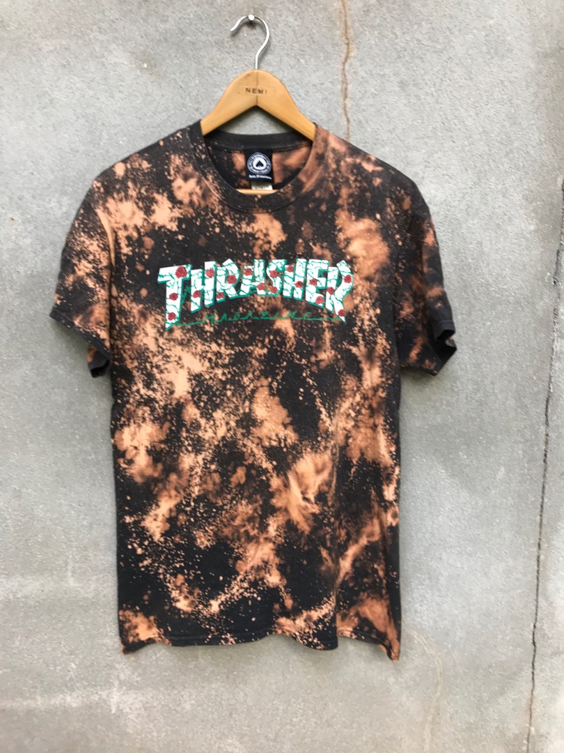 Bleached thrasher hot sale shirt