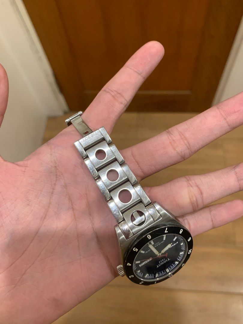 TISSOT PRS 516 AUTOMATIC CALENDAR STEEL BRACELET BOX