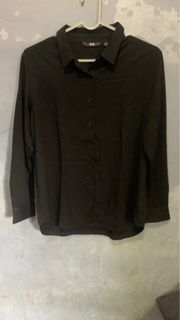 Top Black Linen