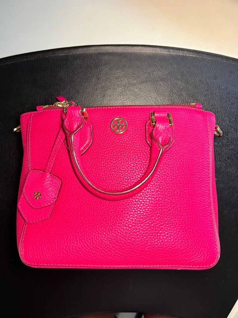 Tory burch hotsell hot pink bag