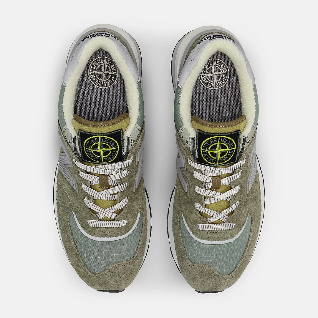 STONE ISLAND X 574 NEW BALANCE, Men's Fashion, Footwear, Sneakers