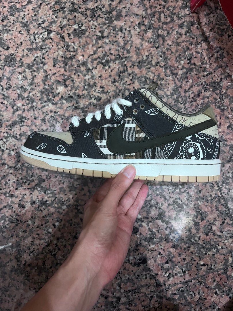 travis scott dunk used