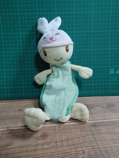 Turtle in Bunny hat plush wallet