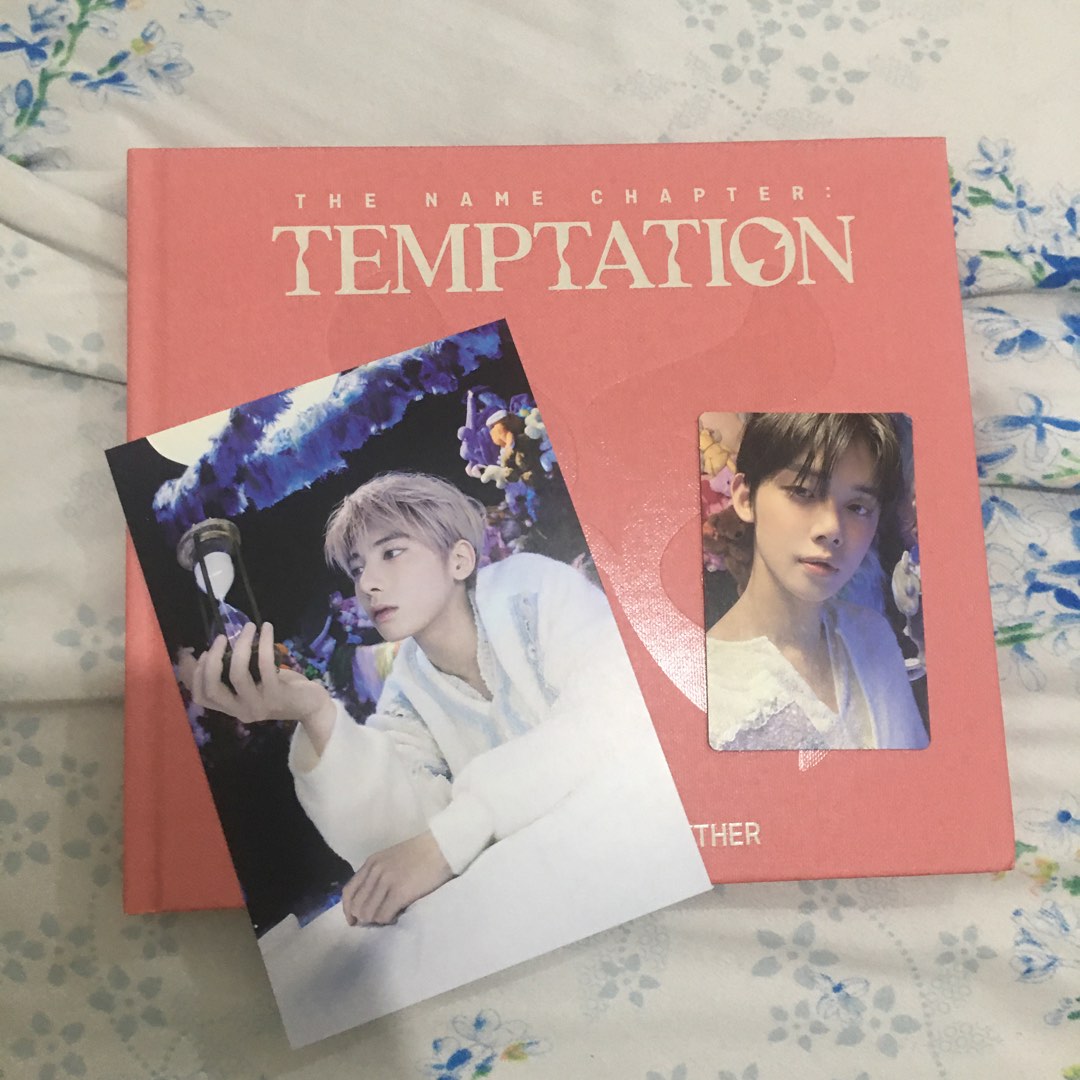 TXT Temptation Nightmare ver Complete inclu Yeonjun photocard Taehyun