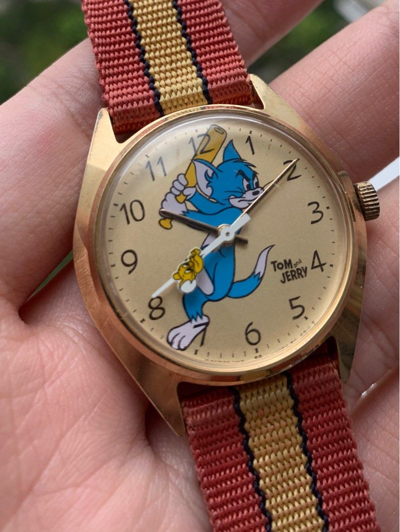 [Unique] Tom and Jerry watch by Seiko, Luxury, Watches on Carousell