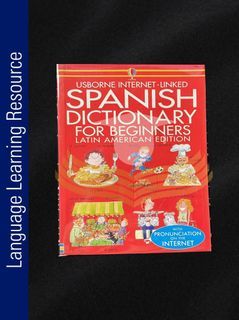 Usborne Spanish Picture Dictionary for Beginners | Spanish Language | Spanish guide | Spanish Language Guide | Spanish Book