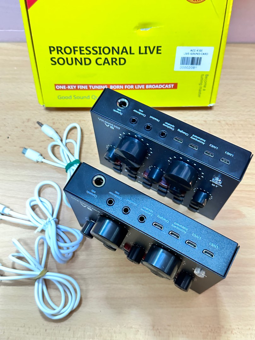 V8 SOUND CARD, Audio, Voice Recorders on Carousell