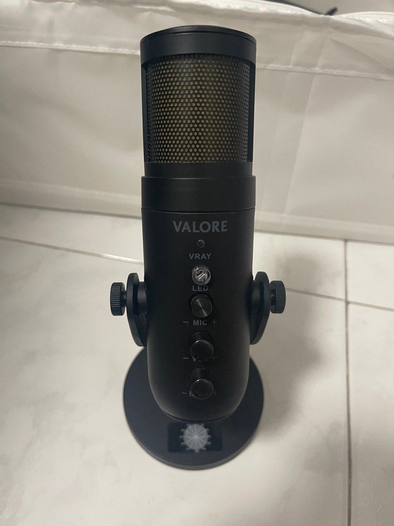 Valore RGB condenser mic, Audio, Microphones on Carousell