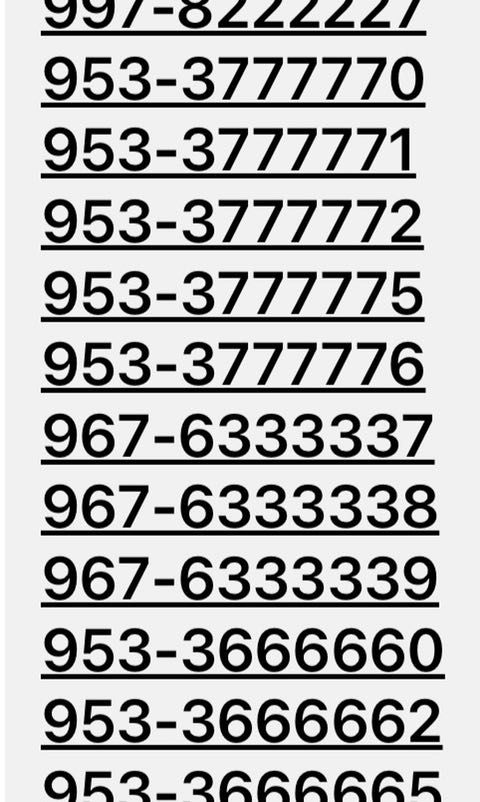 VANITY SIM (Category: Sim Cards) located in San Juan City. Submitted by marivicvictoriareyes (Listing ID 1216004501, Image 1). Description: VANITY SIM LUCKY NUMBER PERSONAL NUMBER BUSINESS NUMBER.