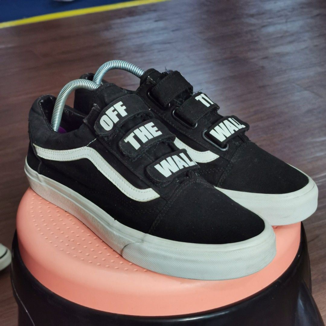 Off the best sale wall velcro vans