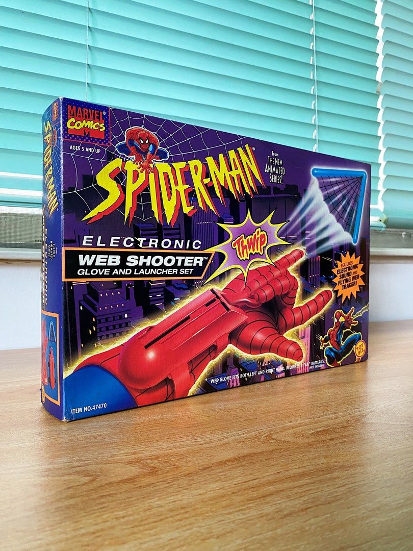 Vintage 1995 Spider Man The Animated Series Electronic Web vintage-1995-spider-man-the-animated-series-electronic-web