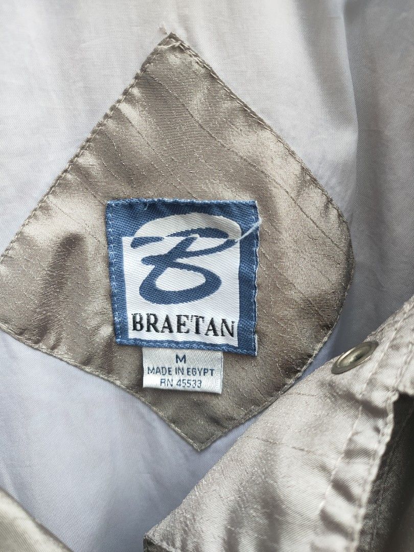 Vintage Braetan Men s Windbreaker Jacket size M
