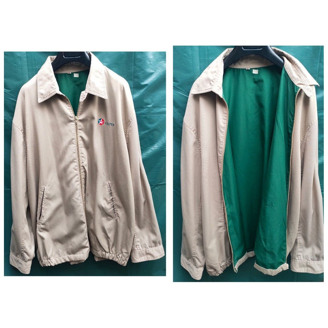 Vintage Caltex Reversible Men's Jacket (size XXL), Women's Fashion ...