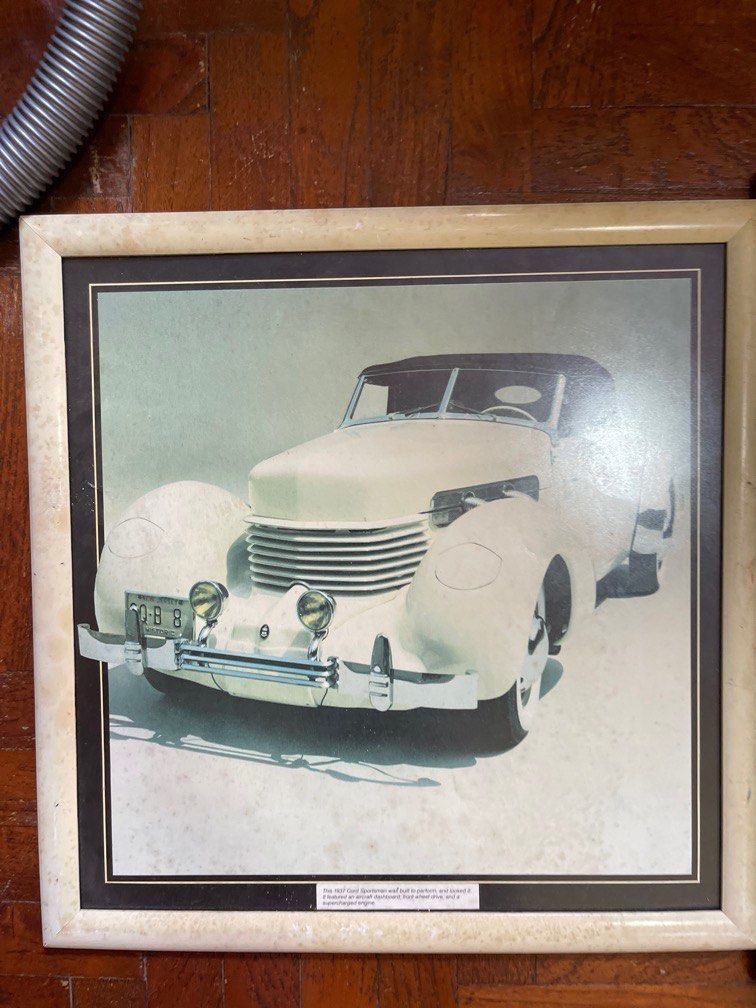 Vintage Car prints, Furniture & Home Living, Home Decor, Frames
