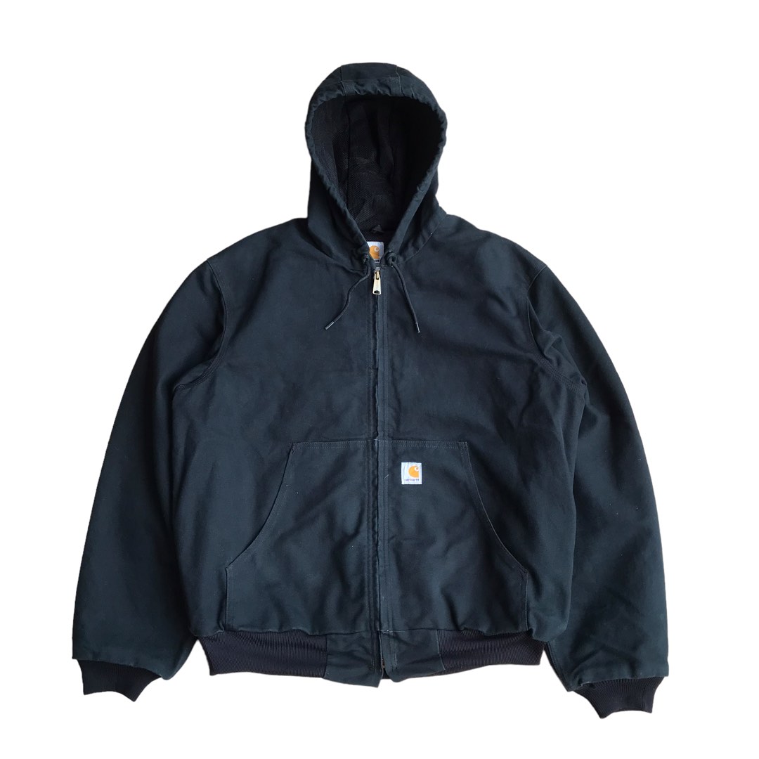 Vintage Carhartt Active Jacket, Fesyen Pria, Pakaian , Atasan di Carousell