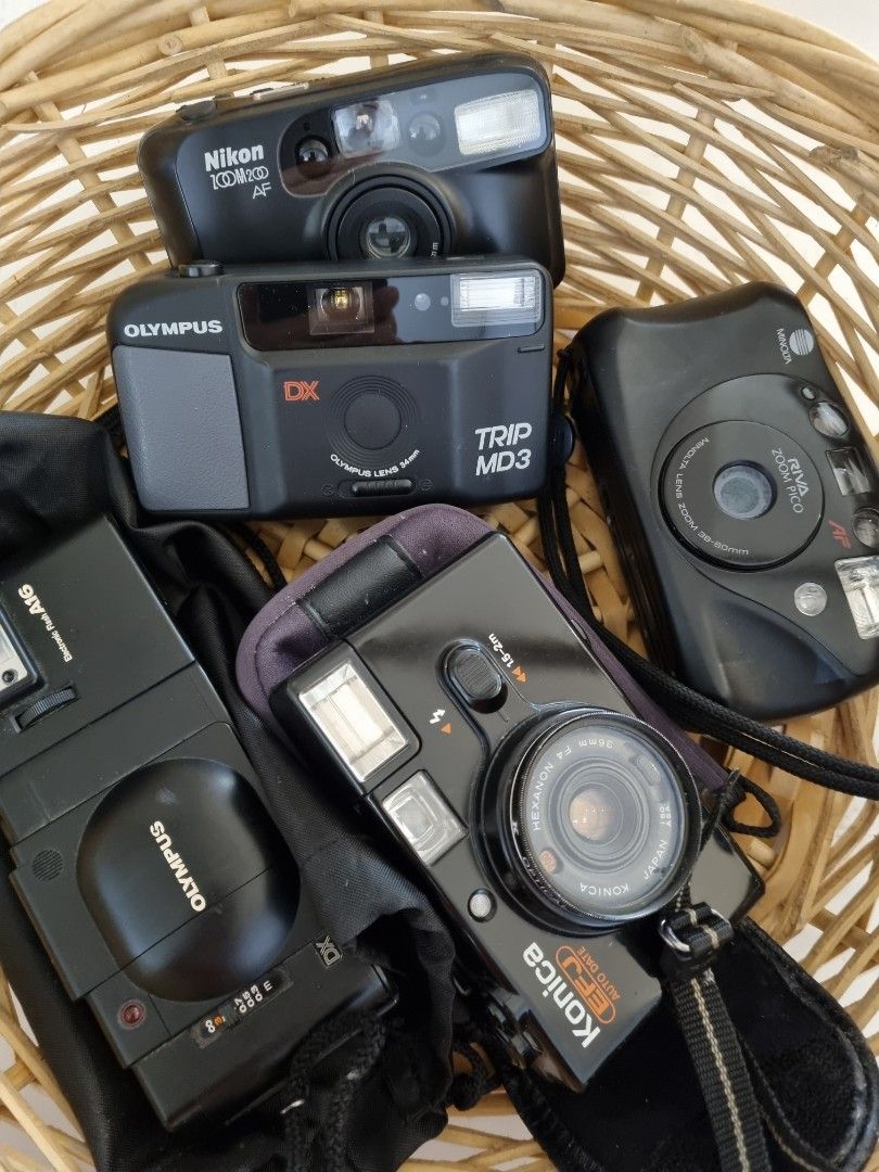 Vintage film cameras, Photography, Cameras on Carousell