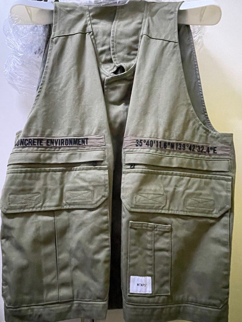 Wtaps 21ss REP Vest 細碼, 男裝, 外套及戶外衣服- Carousell