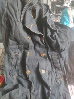 Repriced!Authentic Zara Denim Coat