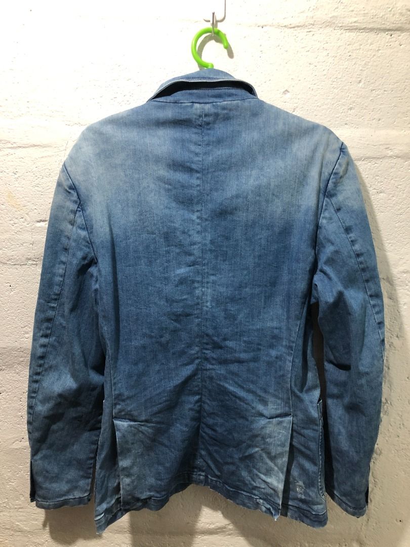 Zara man denim coat (Category: Coats, Jackets and Outerwear) located in Subic. Submitted by EdwardC39 (Listing ID 1215965365, Image 2). Description: Please check the photos carefully. If there are any questions let me know. Also, there are no returns no exchanges, and No COD/COP. So, always makes sure you are 100% certain of what you are buying. Customers who pay first will get the item and some items need rewashing. The actual measurement in inc