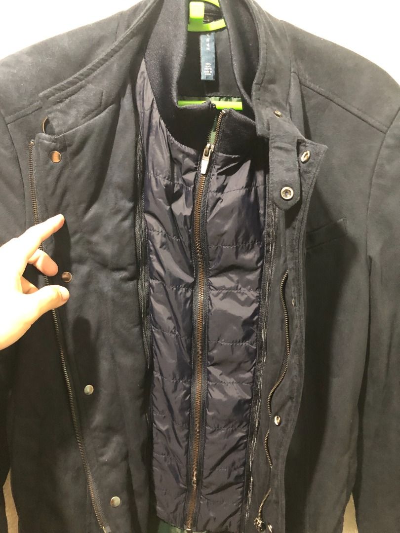 Zara man suede coat with removable inner part (Category: Coats, Jackets and Outerwear) located in Subic. Submitted by EdwardC39 (Listing ID 1215965774, Image 3). Description: Please check the photos carefully. If there are any questions let me know. Also, there are no returns no exchanges, and No COD/COP. So, always makes sure you are 100% certain of what you are buying. Customers who pay first will get the item and some items need rewashing. The