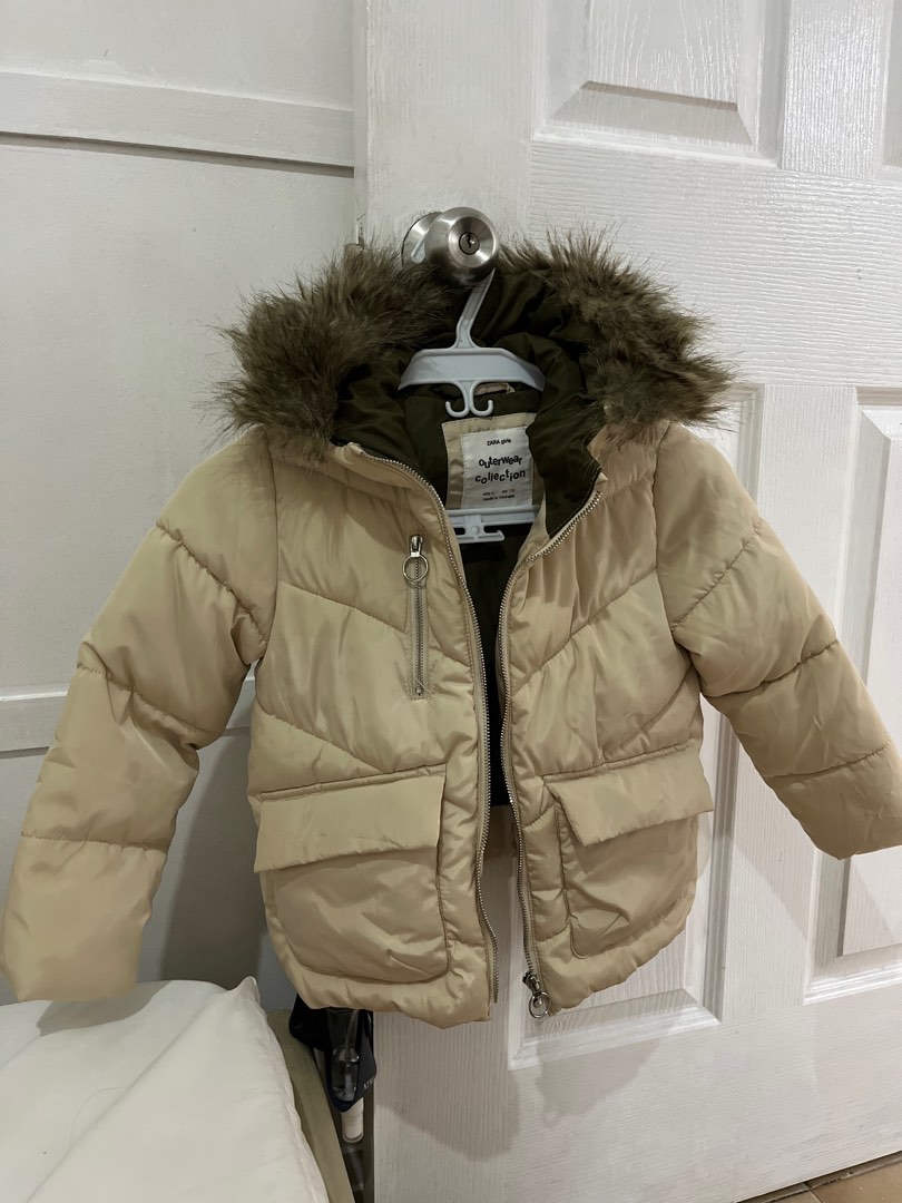 Zara Puffer Jacket, Babies & Kids, Babies & Kids Fashion on Carousell