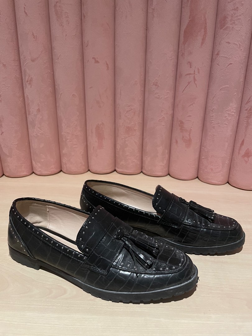Loafers zara clearance
