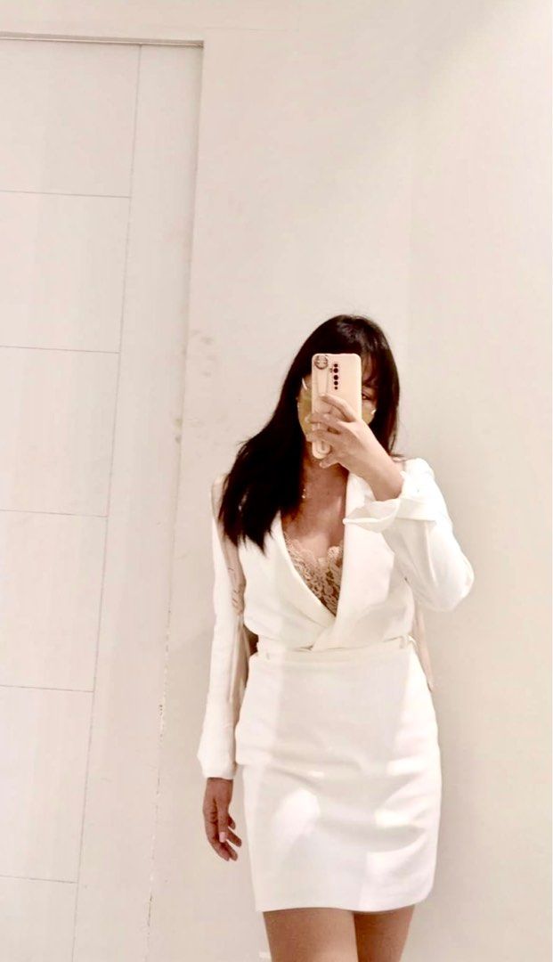 Sexy top coat dress